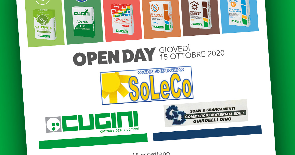 15/10 OPEN-DAY a San Siro (CO)