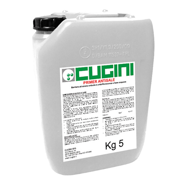 Barriera ad azione antisale e antiefflorescenze a base acquosa