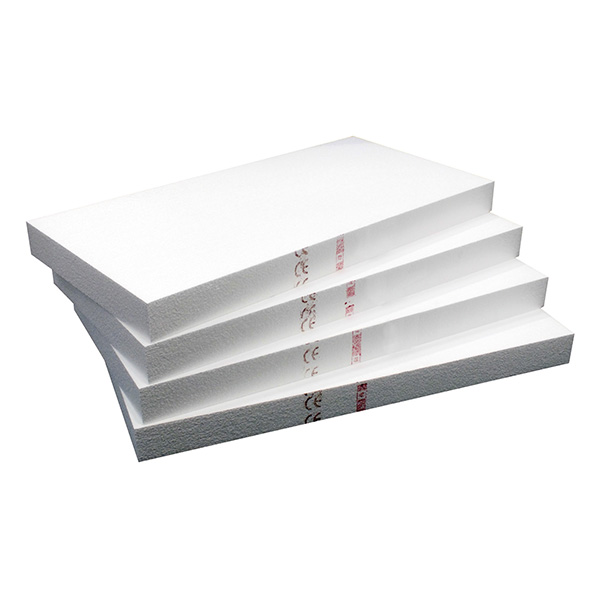 Reazione al fuoco: Euroclasse E<br>Conduttività termica: 0,035 W/mK<br>Peso specifico: ca. 20 Kg/m3